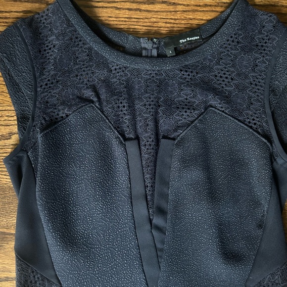 The Kooples dress navy blue size 3 - Picture 6 of 7